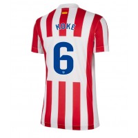 Atletico Madrid Koke #6 Domáci Ženy futbalový dres 2025-26 Krátky Rukáv
